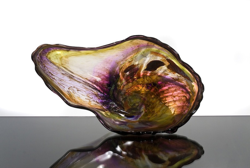 Ocean Shells Glass Art